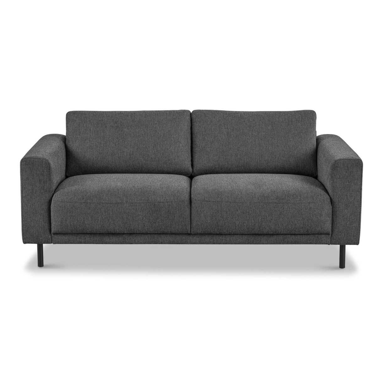 Modern 3-seater Sofa Anthracite Fabric Aniko 213x90x78 cm