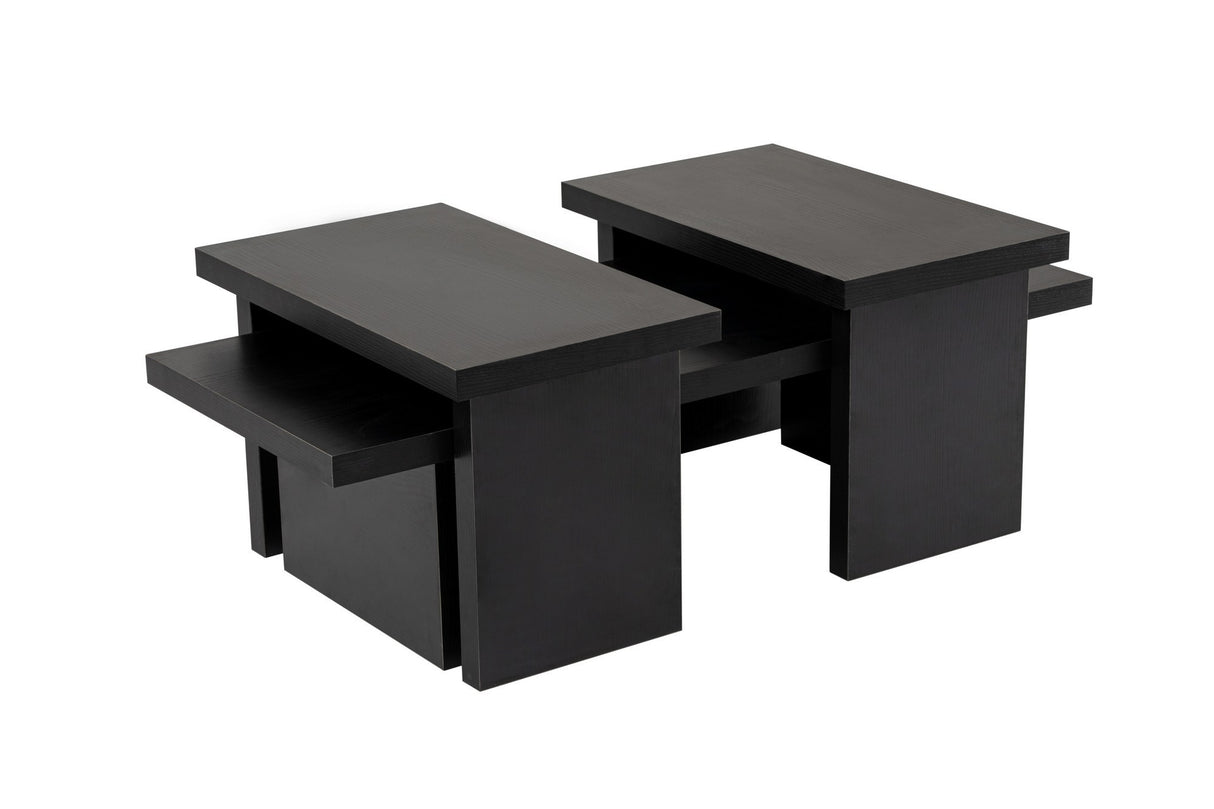 Black Melamine Coffee Table Rebellion