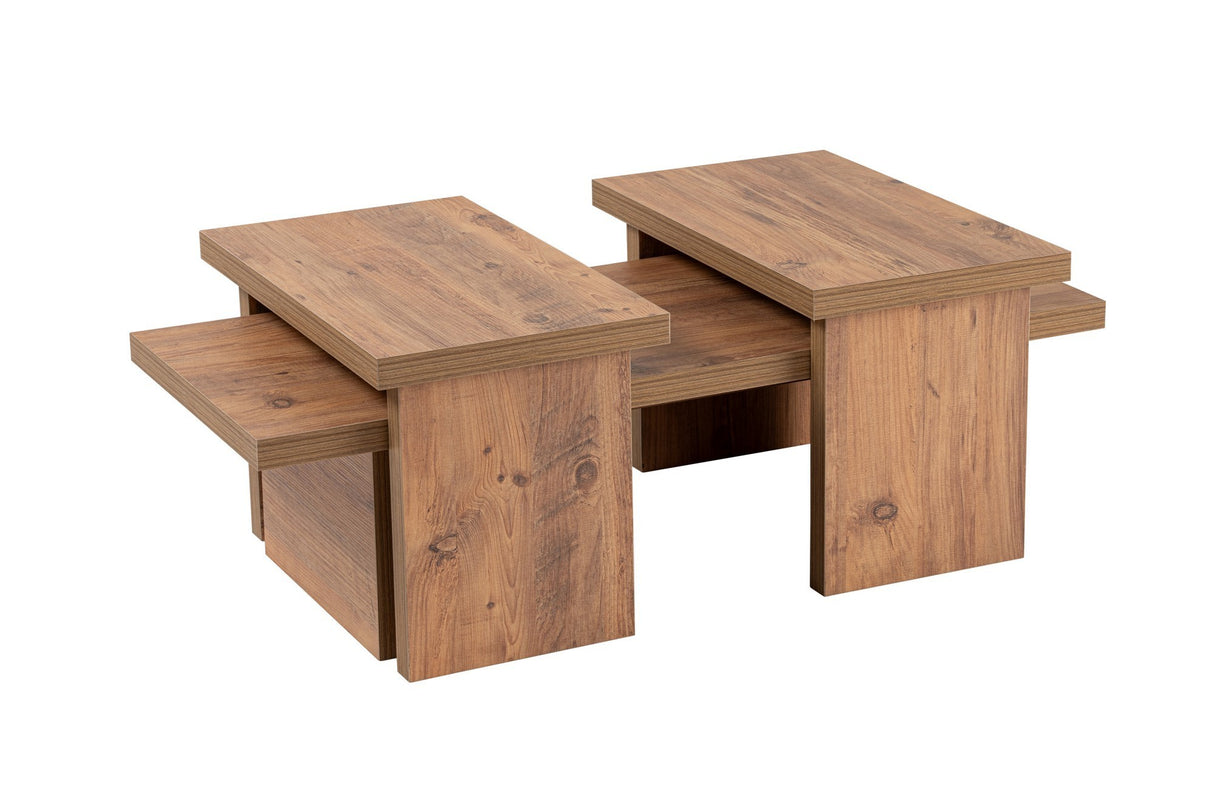 Coffee table Natural Pine look Melamine Rebellion