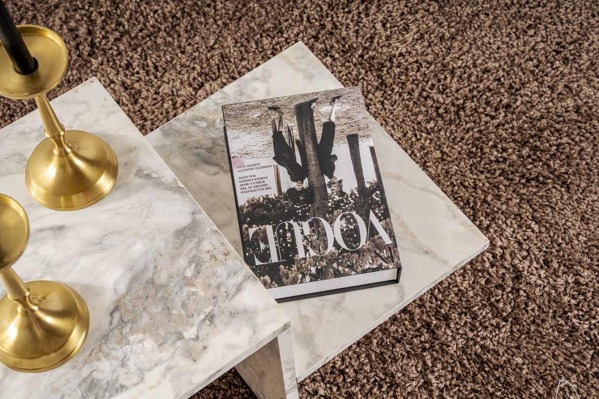 Eterna Marble Look Melamine Coffee Table