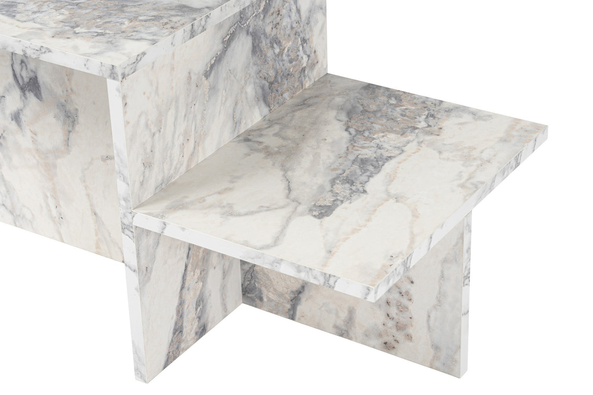 Eterna Marble Look Melamine Coffee Table