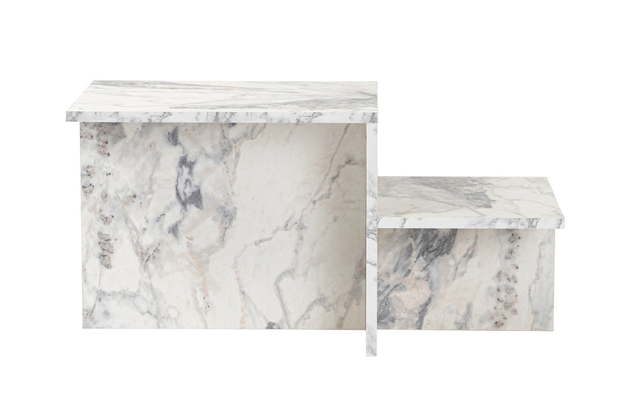 Eterna Marble Look Melamine Coffee Table