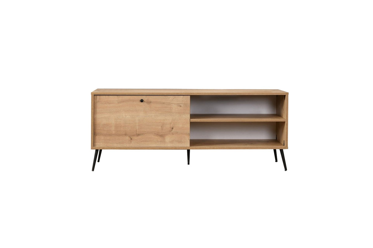 Calvin kast eikenlook met soft-close 140 cm Melamine gecoat houtcomposiet en MDF
