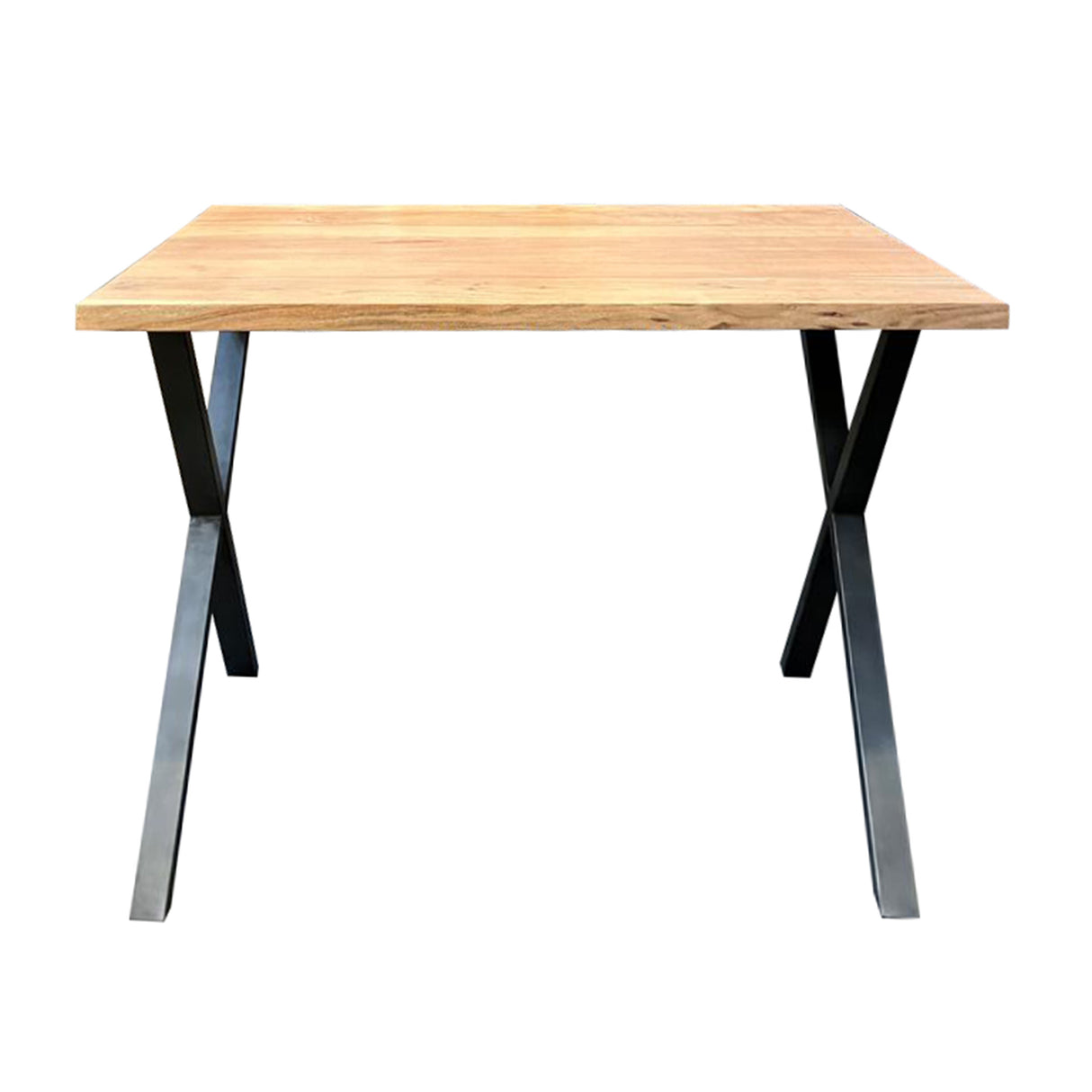 Bartafels - Industriële Bartafel Kevin 140 cm Kruispoot - Dimehouse