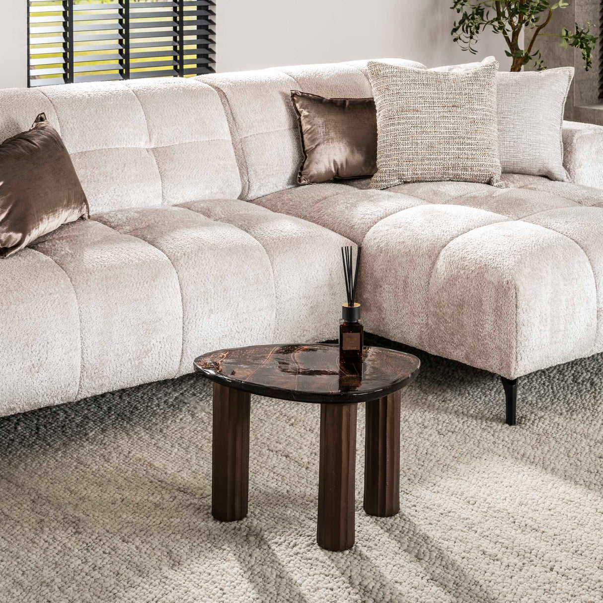 Coffee Table Liva S – Antique Copper