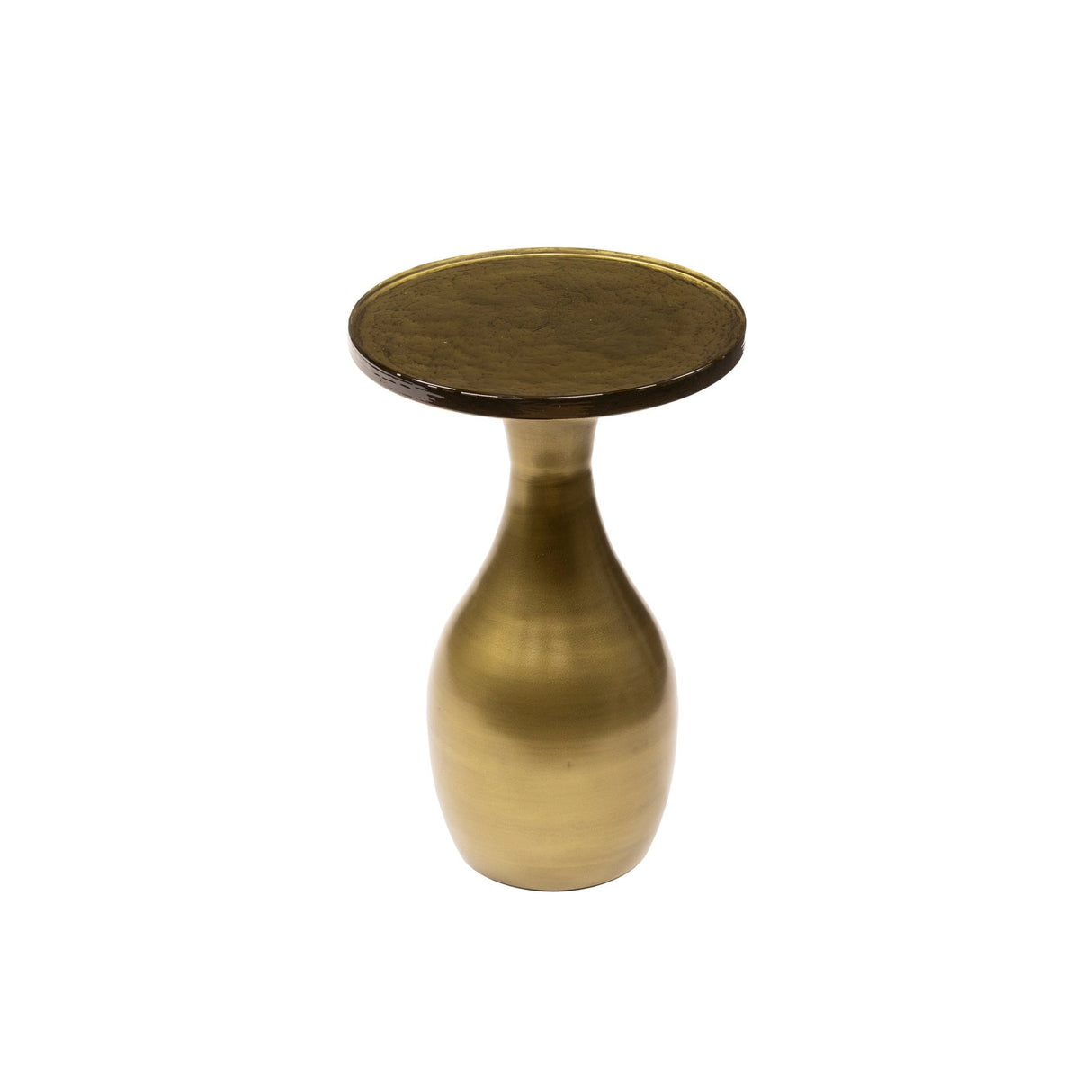 Side Table Drop S - Antique Gold - 30x30x45 cm