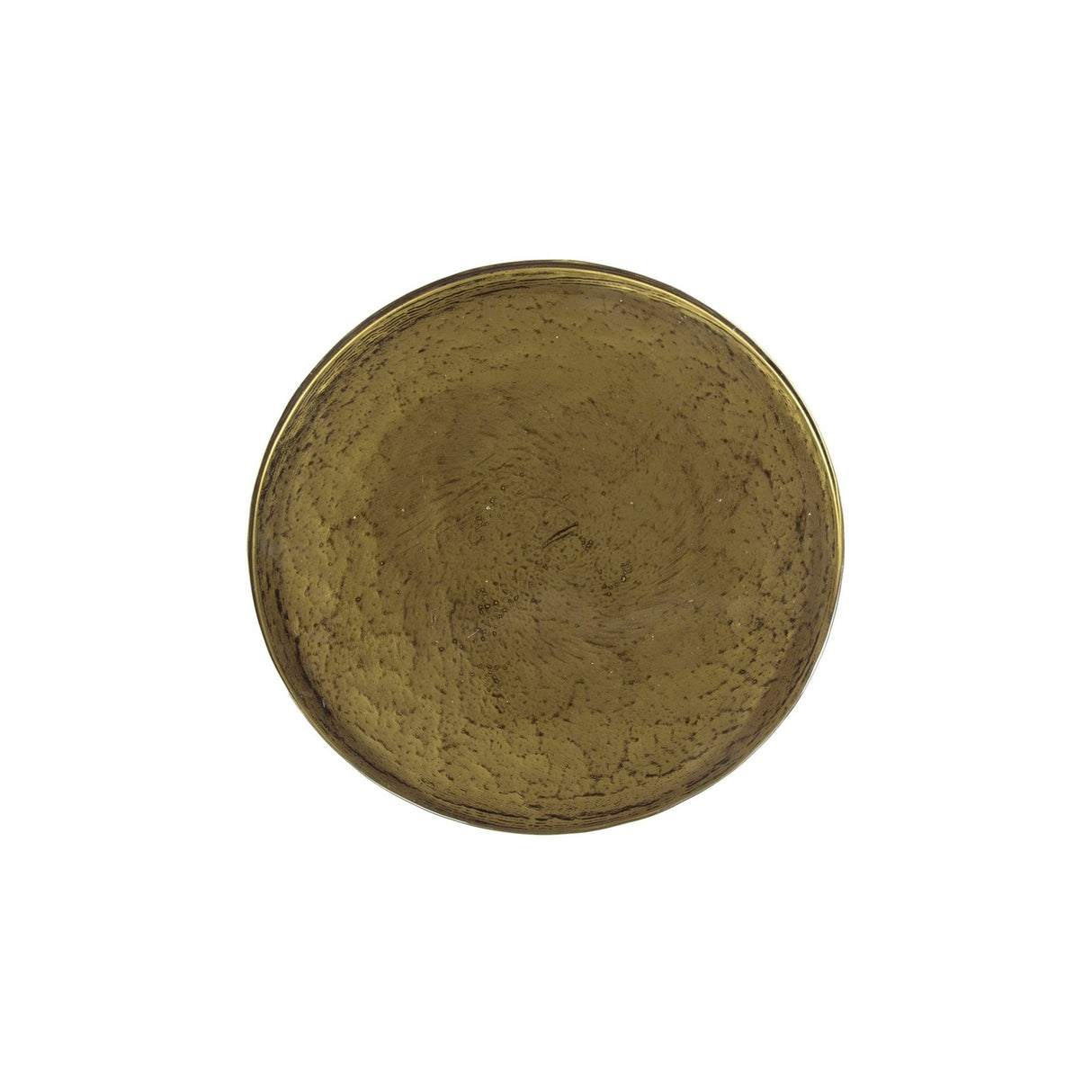Side Table Drop S - Antique Gold - 30x30x45 cm