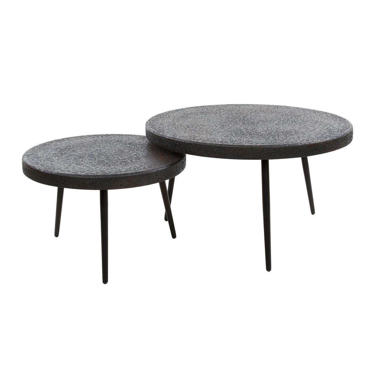 Venta Coffee Table Set Ferro Metallic 74 cm (set of 2)