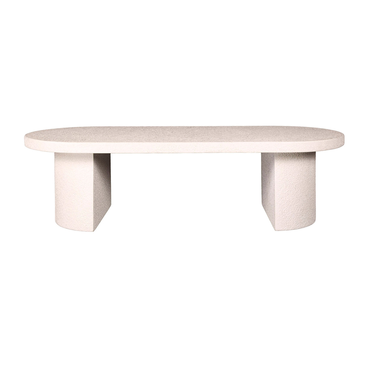 Coffee table Zina 150 cm Marble White