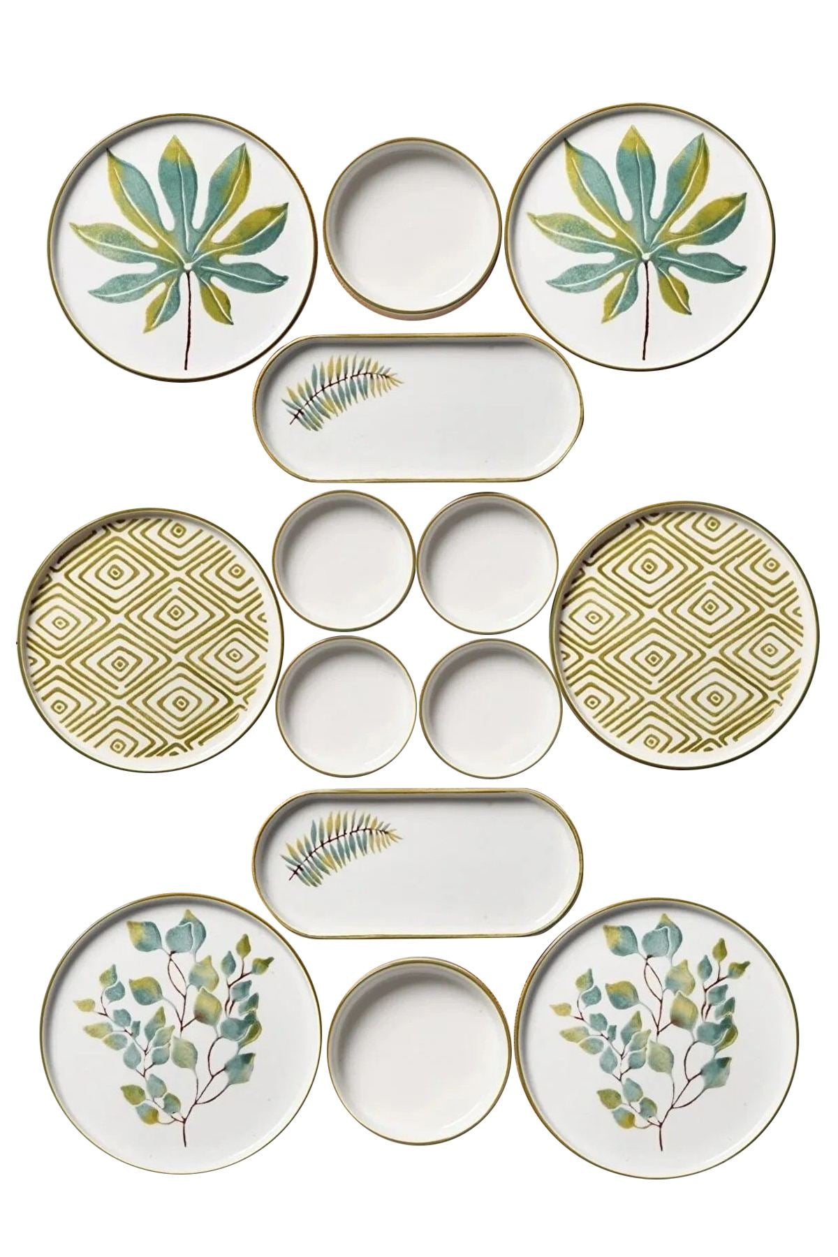 MCH009904 Multicolor 100% CERAMIC 19 cm wide