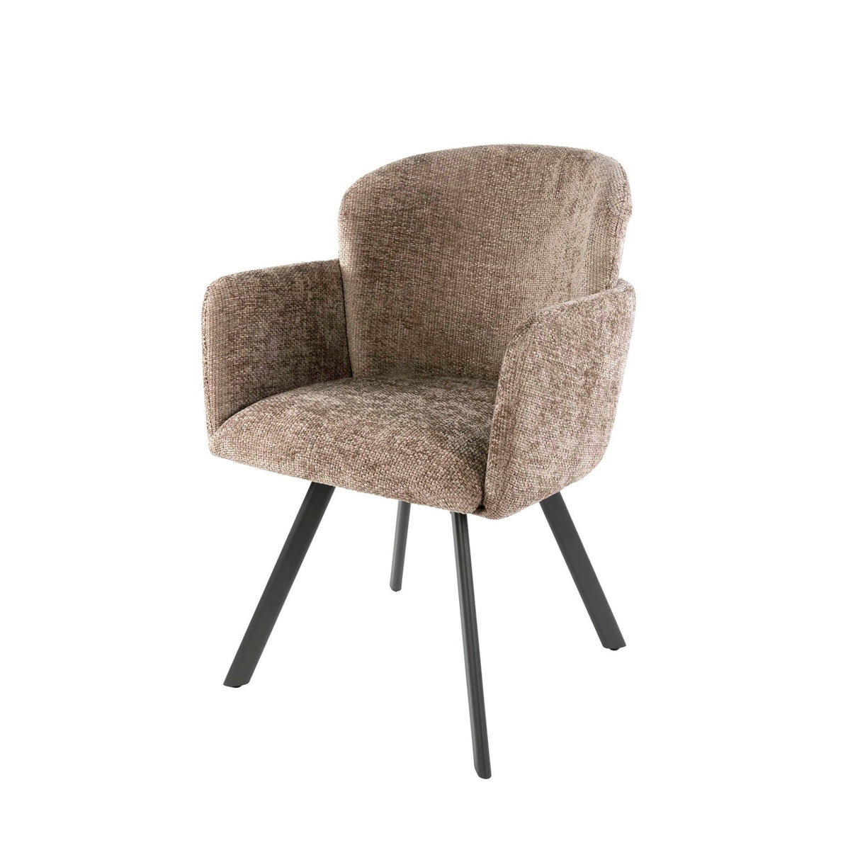 Set of 2 dining chairs Linea Hoven Rich Champagne