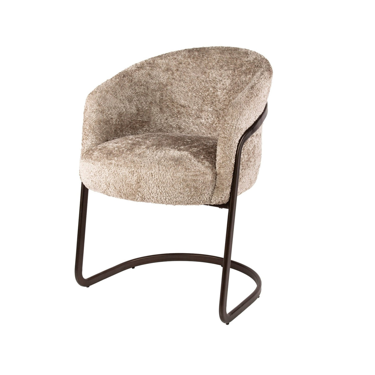 Set of 2 Reno Alura sand dining chairs