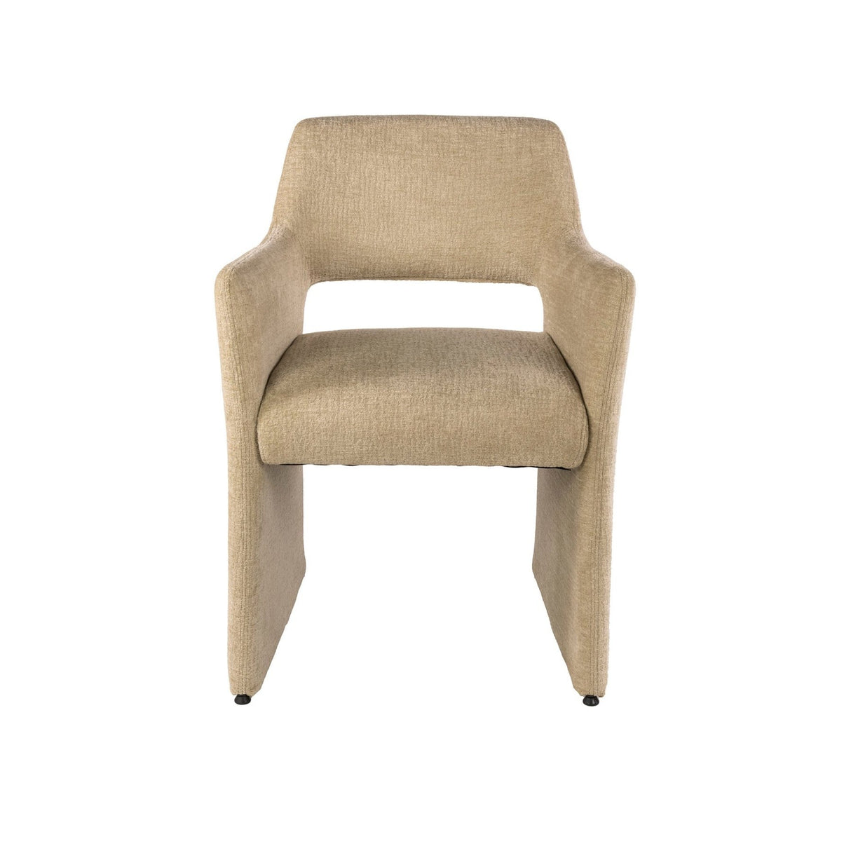 Set of 2 Capri Jaroq sand dining chairs