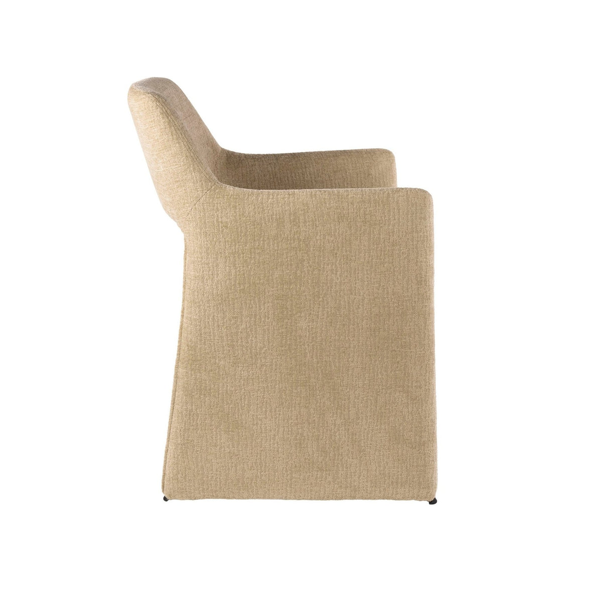 Set of 2 Capri Jaroq sand dining chairs