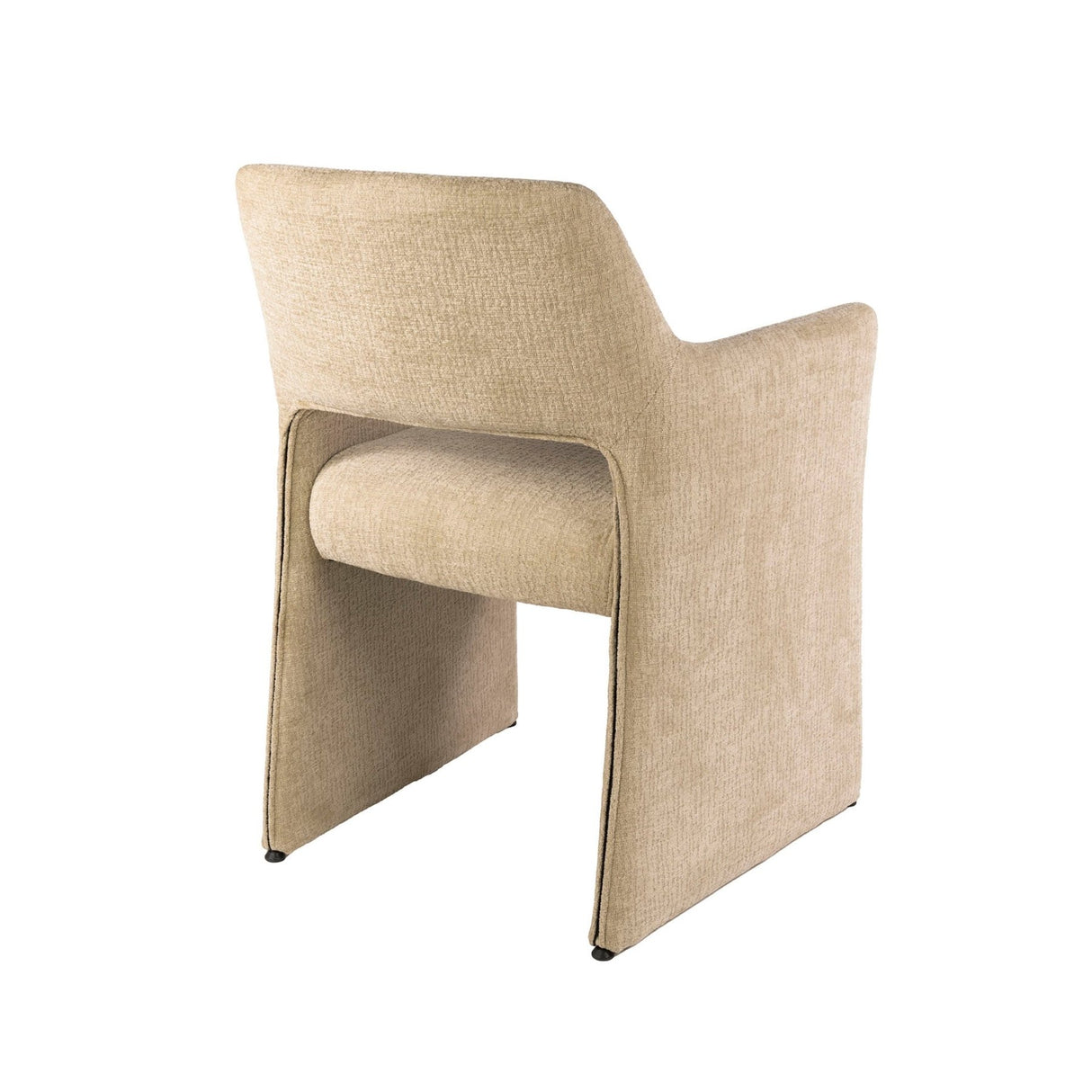 Set of 2 Capri Jaroq sand dining chairs