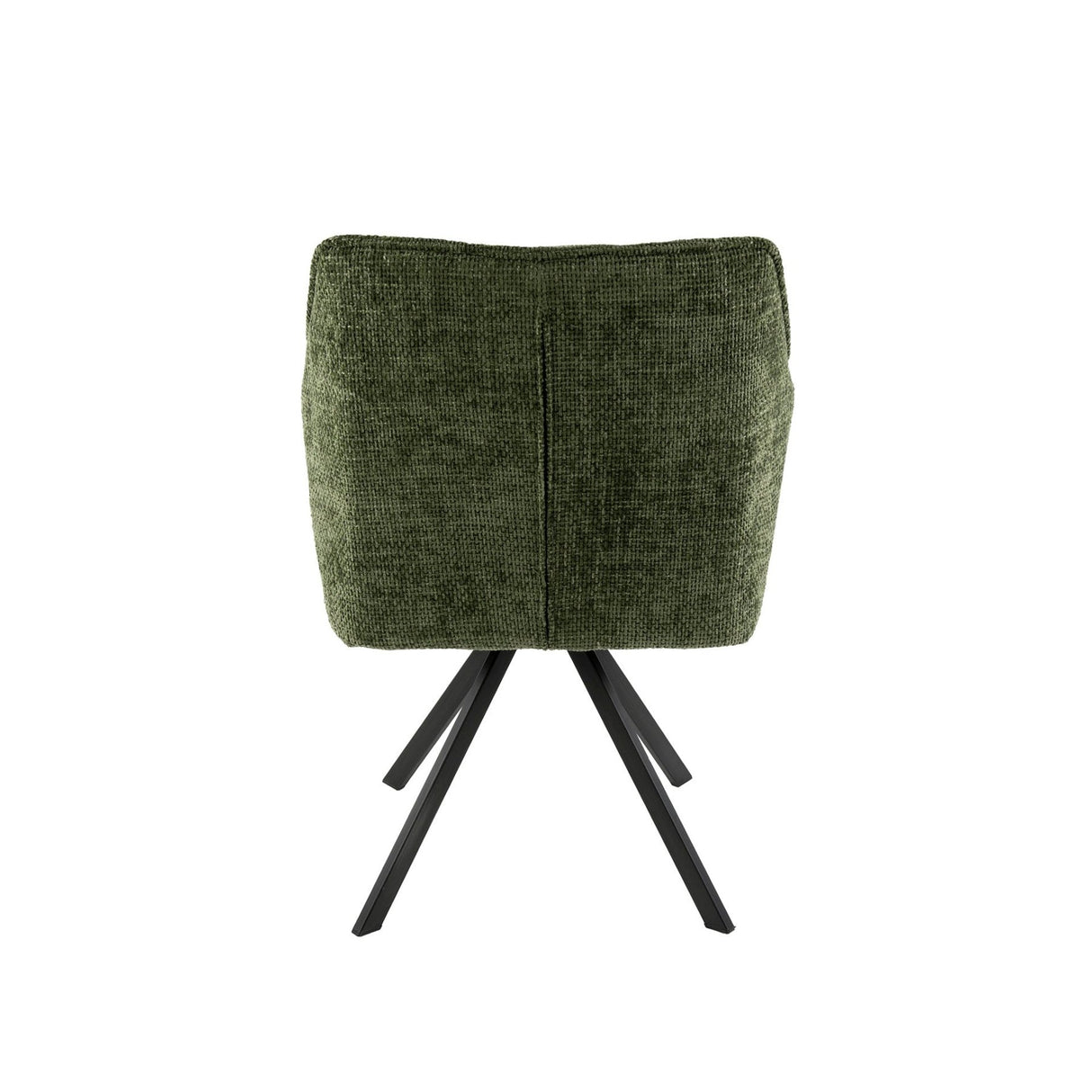 Eetkamerstoelen - Eetkamerstoel Lino Groen Draaibaar - Dimehouse