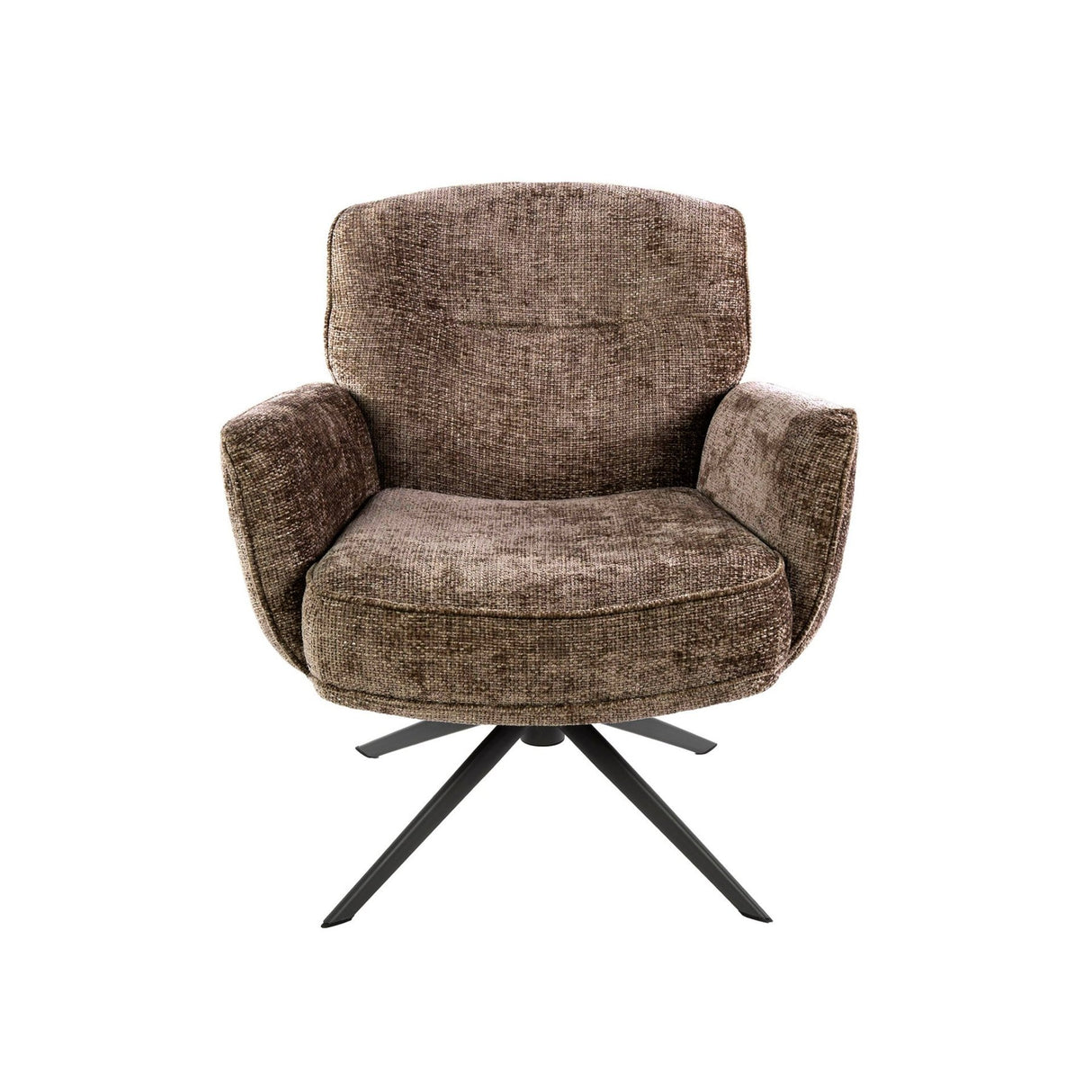 Milano swivel armchair Hoven rich champagne