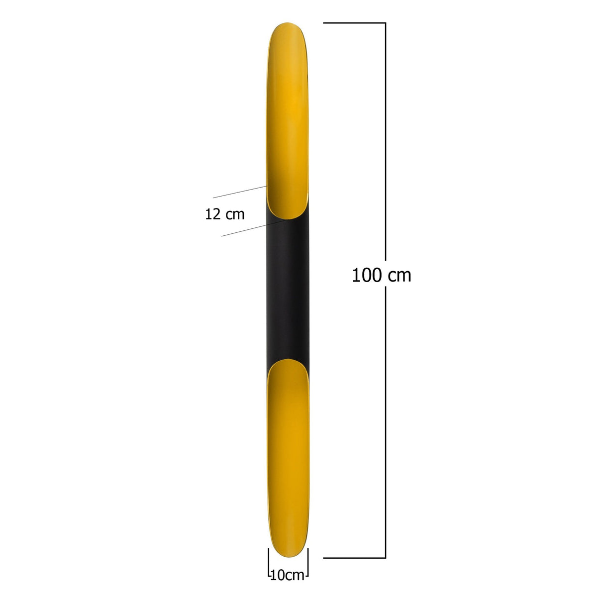 Black Glass Wall Lamp Lyra