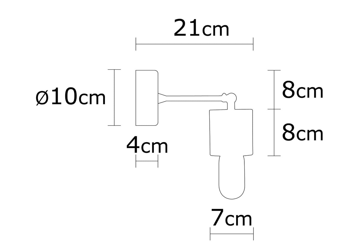Wall lamp Natural Wood Vex