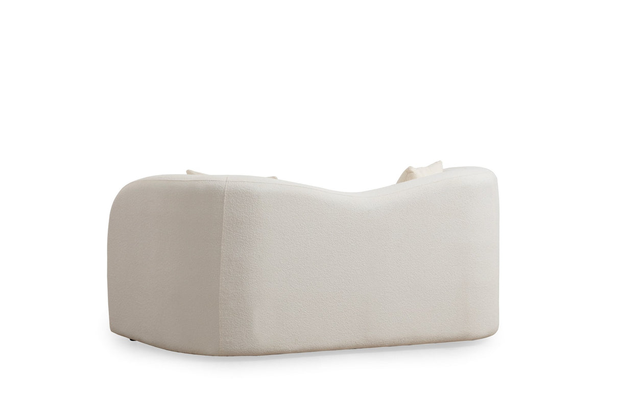 2-seater bank asos cream