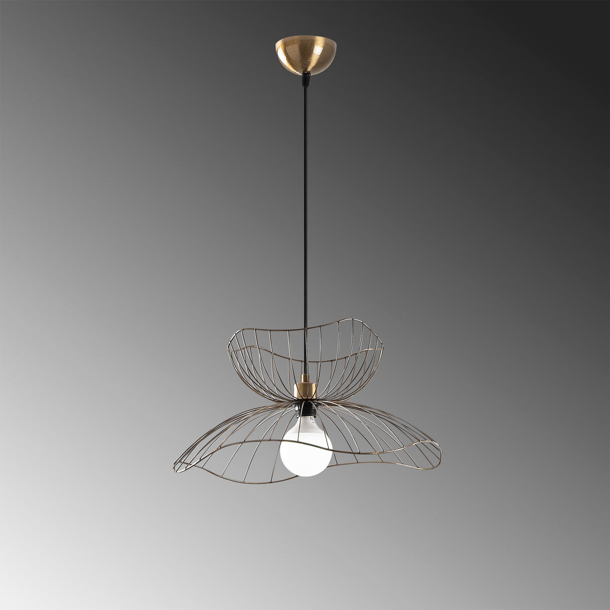 Bronze Metal Pendant Lamp Twilight