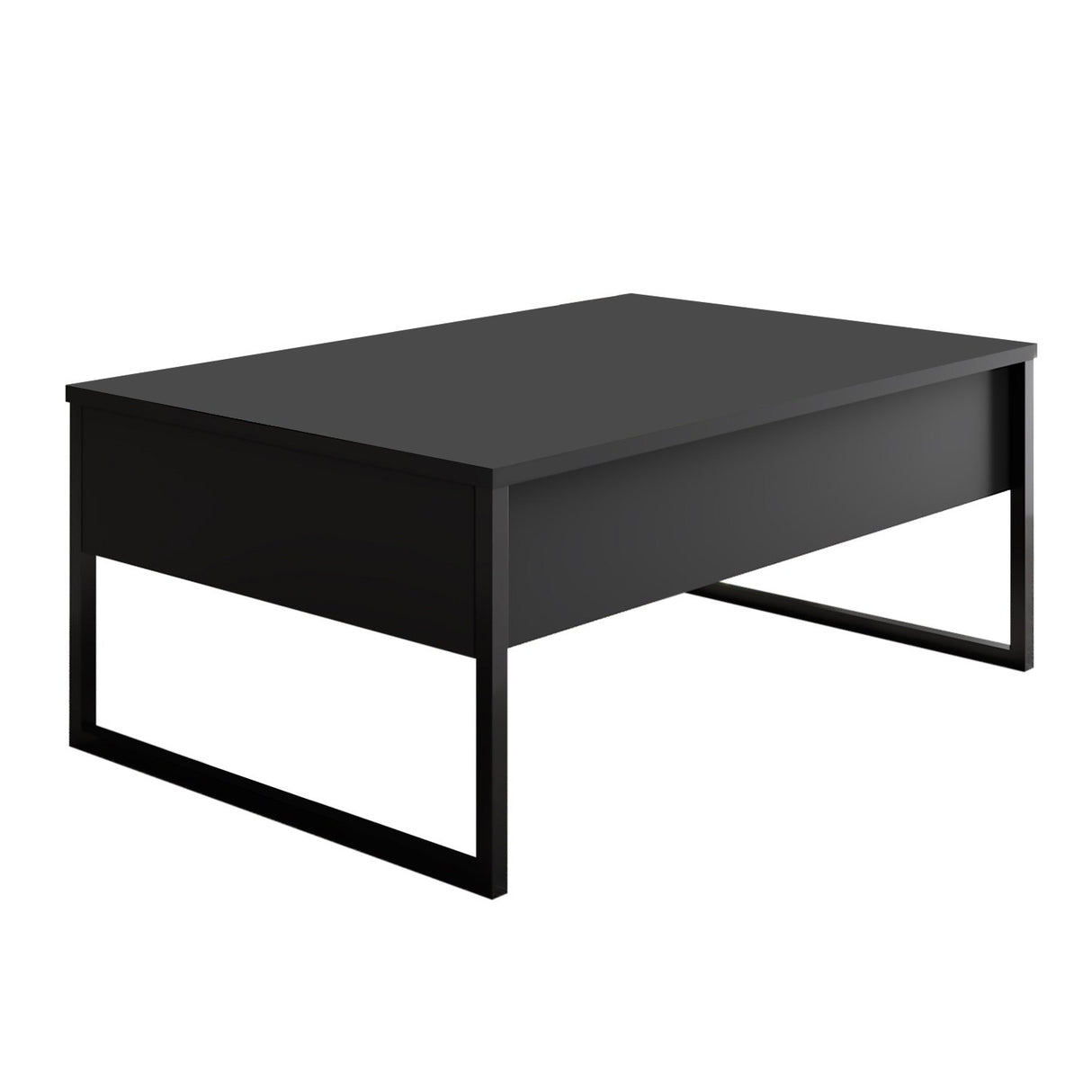 Furniture Set Anthracite Luxe - Coffee Table + TV Cabinet - Black Frame