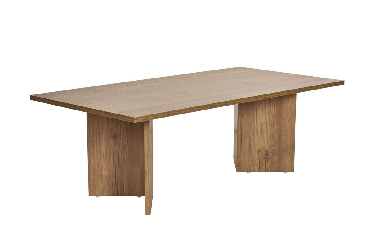 Coffee table Sabin Oak 119x60x40 cm Melamine