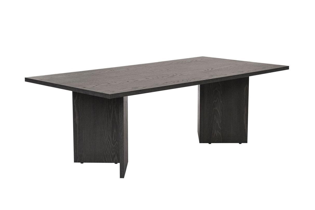 Sabin Coffee Table Lumiere Black Melamine 119x60x40 cm