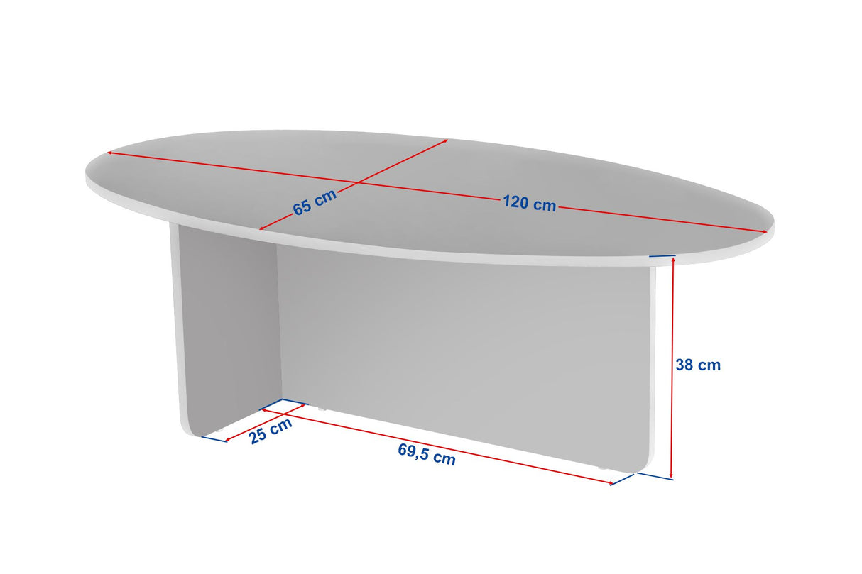 Orba - Oak 100% MELAMINE COATED PARTICLE BOARD