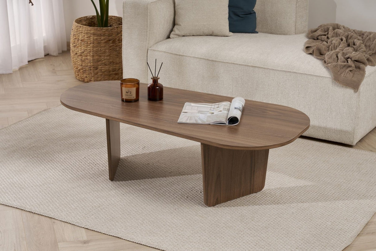Ovalis - Venezia Walnut 100% MELAMINE COATED PARTICLE BOARD