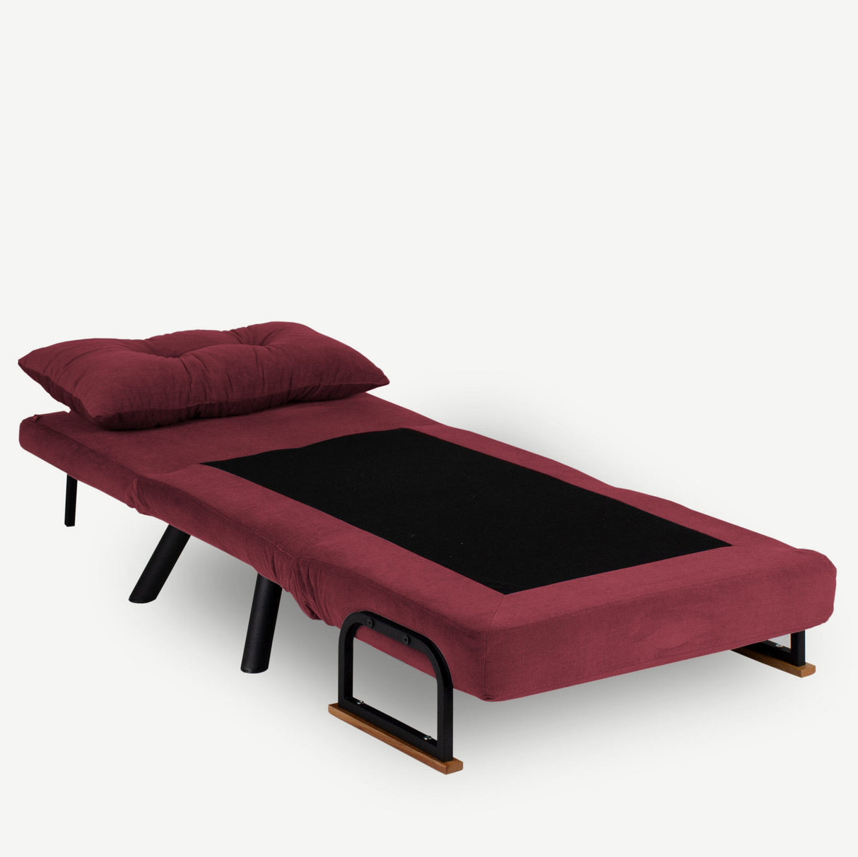 Chair Bed Sando Maroon