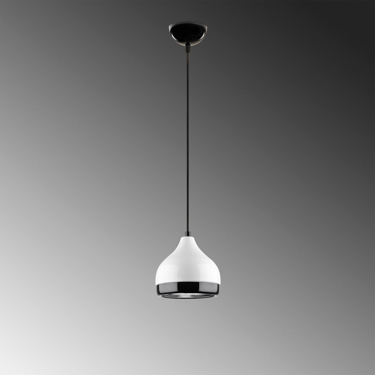 Pendant lamp 1-light White Metal Grip