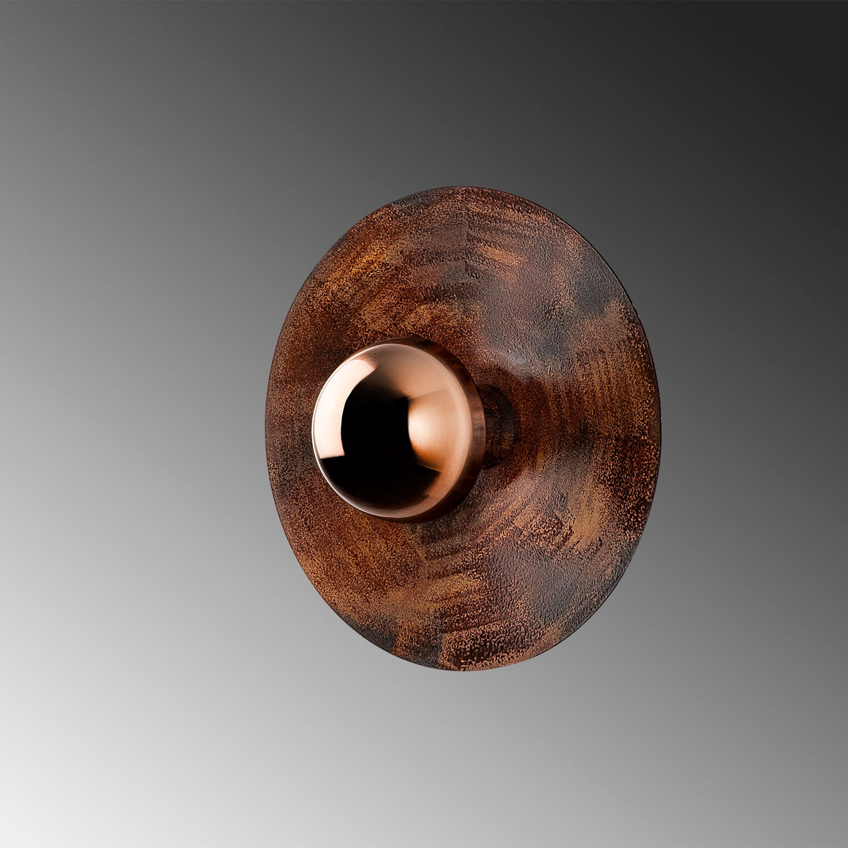 Copper-colored Wall Lamp 28 cm Metal Elevate