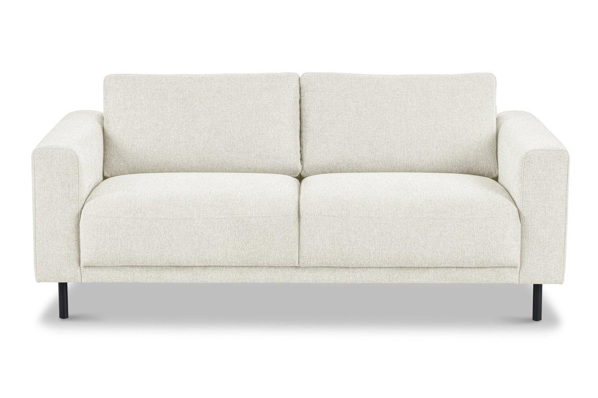 Modern 2.5-seater sofa beige fabric Aniko 183x90x78 cm