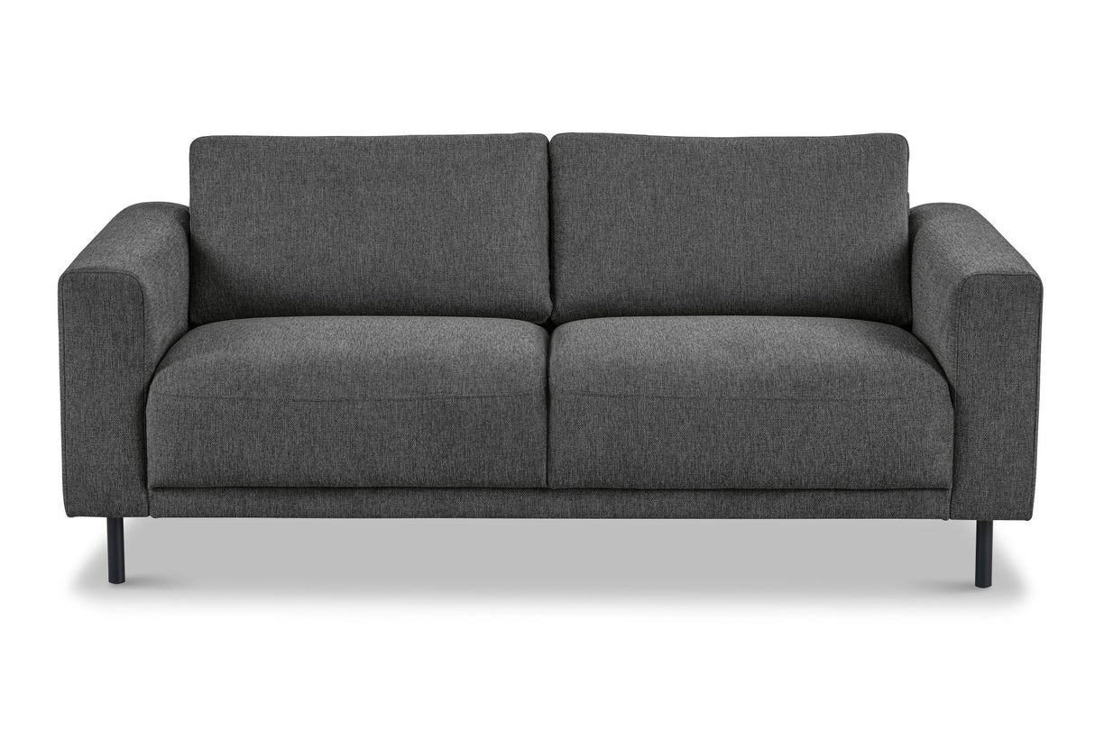 Modern 2.5-seater Sofa Anthracite Fabric Aniko 183x90x78 cm