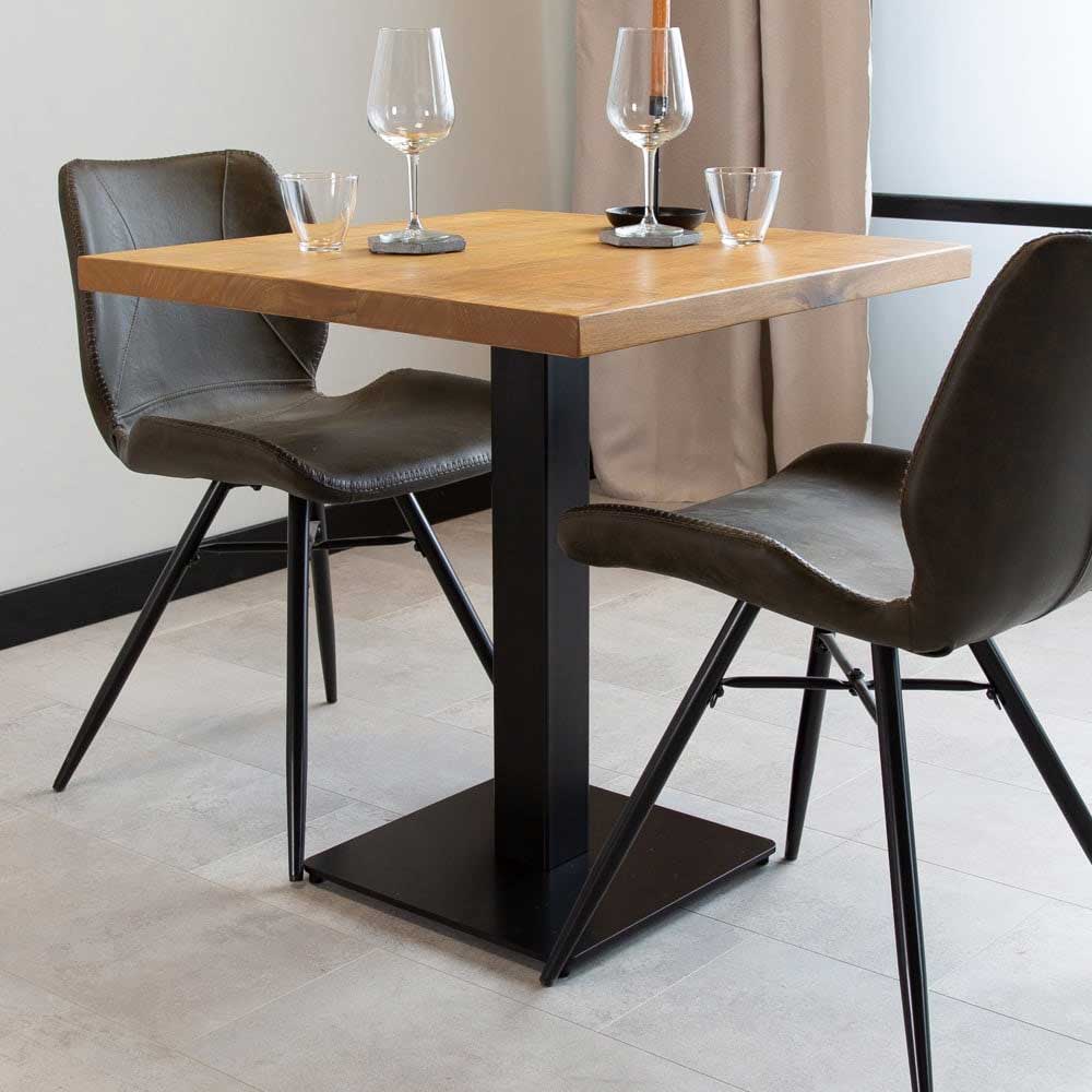 Bistro table Mango wood Square