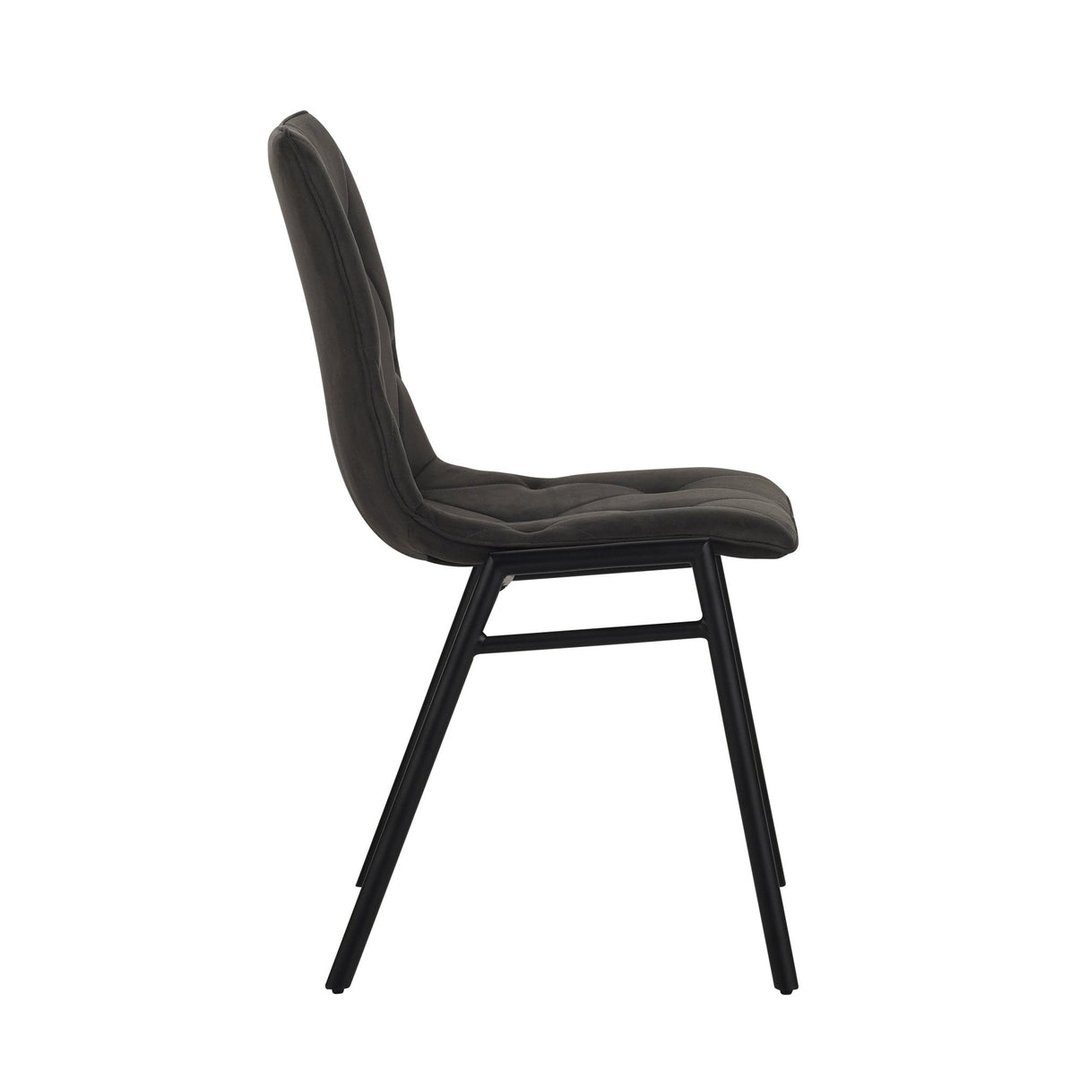 Dining Chair Noan Microfiber Anthracite - Without Armrests