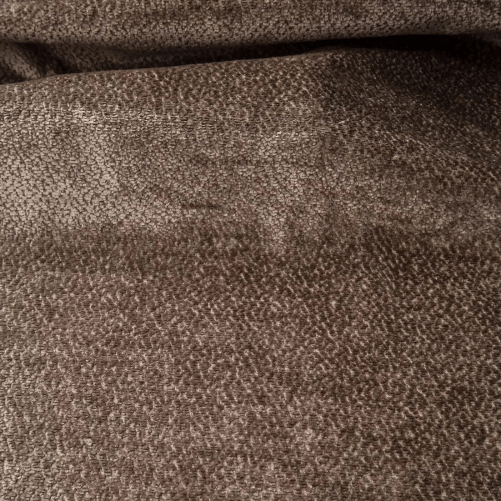 Corner sofa with high legs taupe velvet Chloe - right