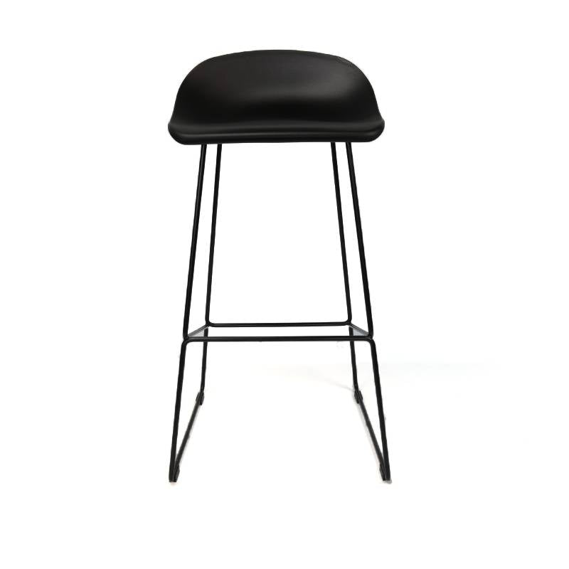 Bar stool Ellen black Scandinavian design 76 cm - image 6