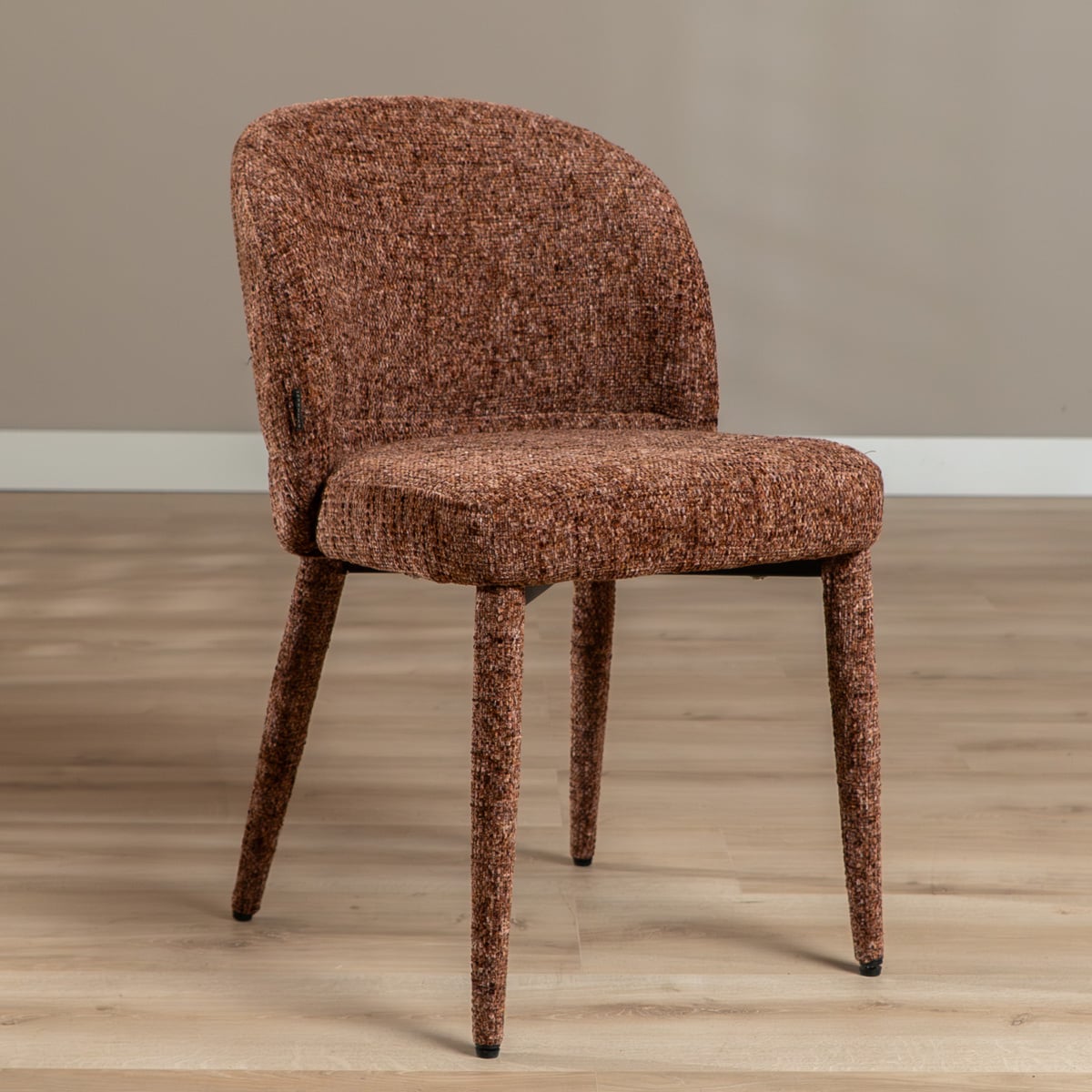 Dining room chair Charlie chenille copper - image 1