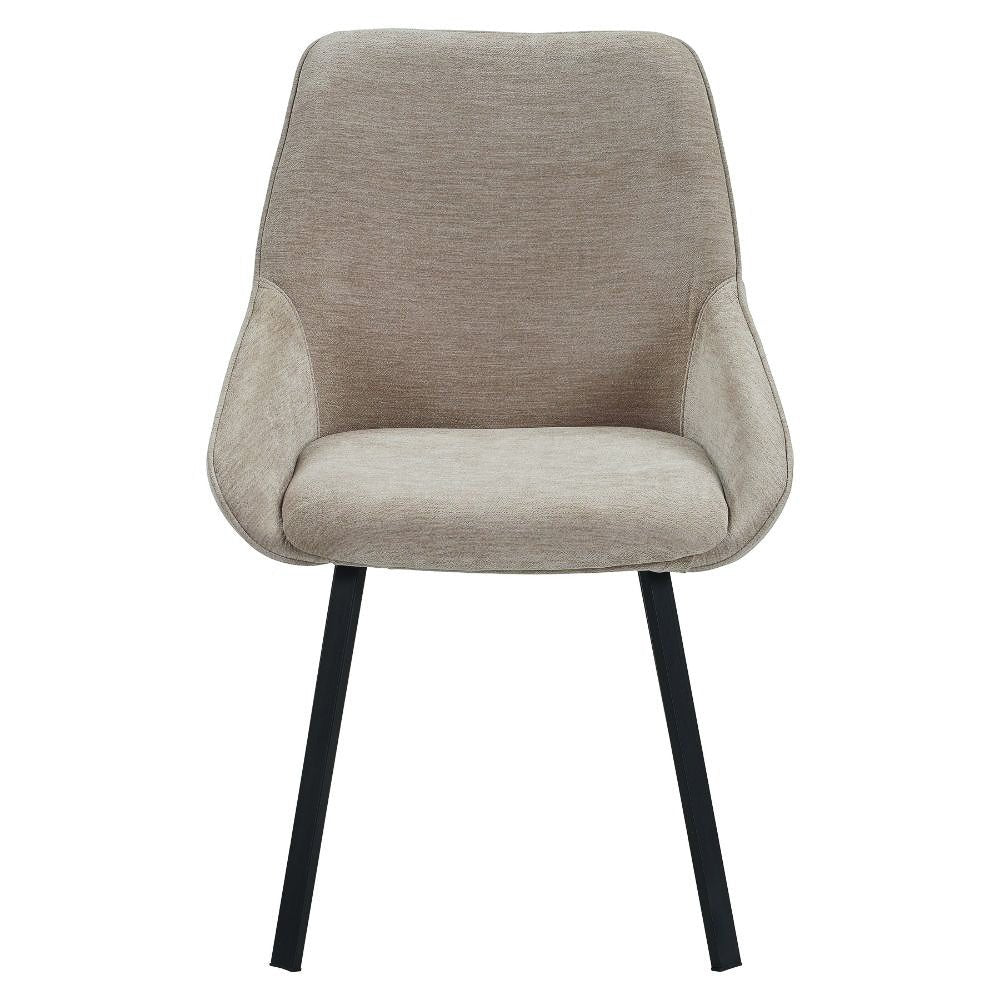 Eetkamerstoel Lynn velvet beige