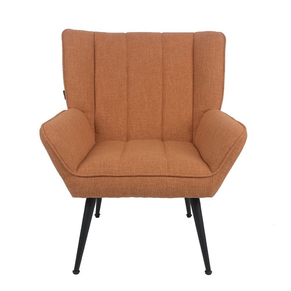 City linen copper armchair - image 3