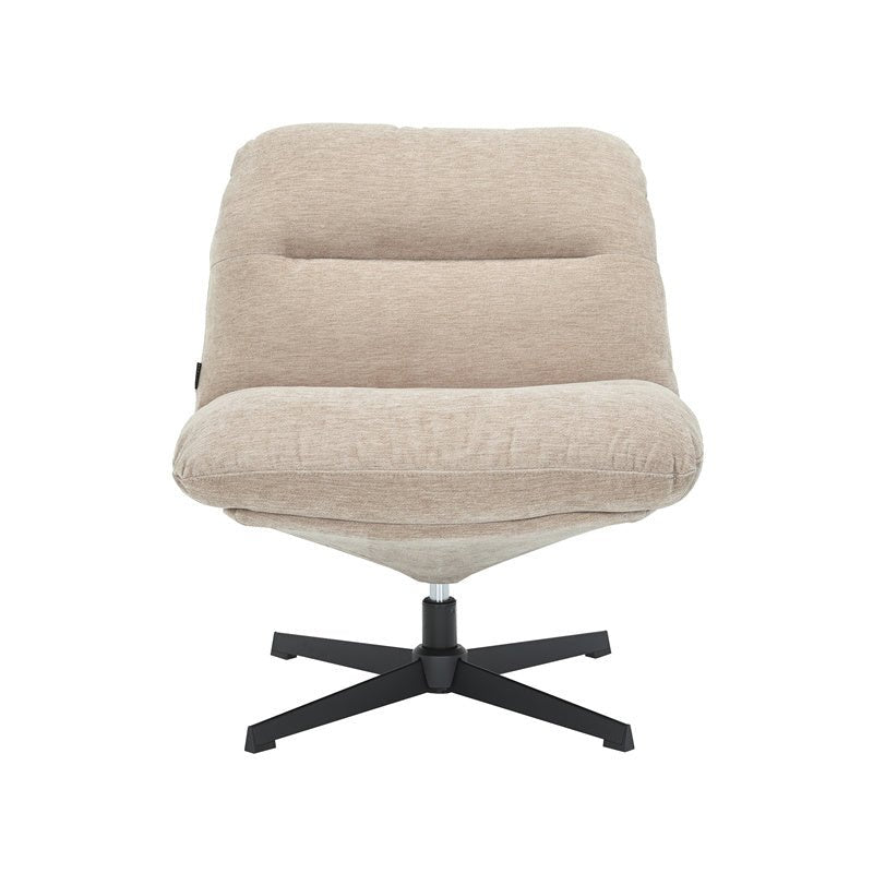 Fauteuil Sara draaibaar velvet beige