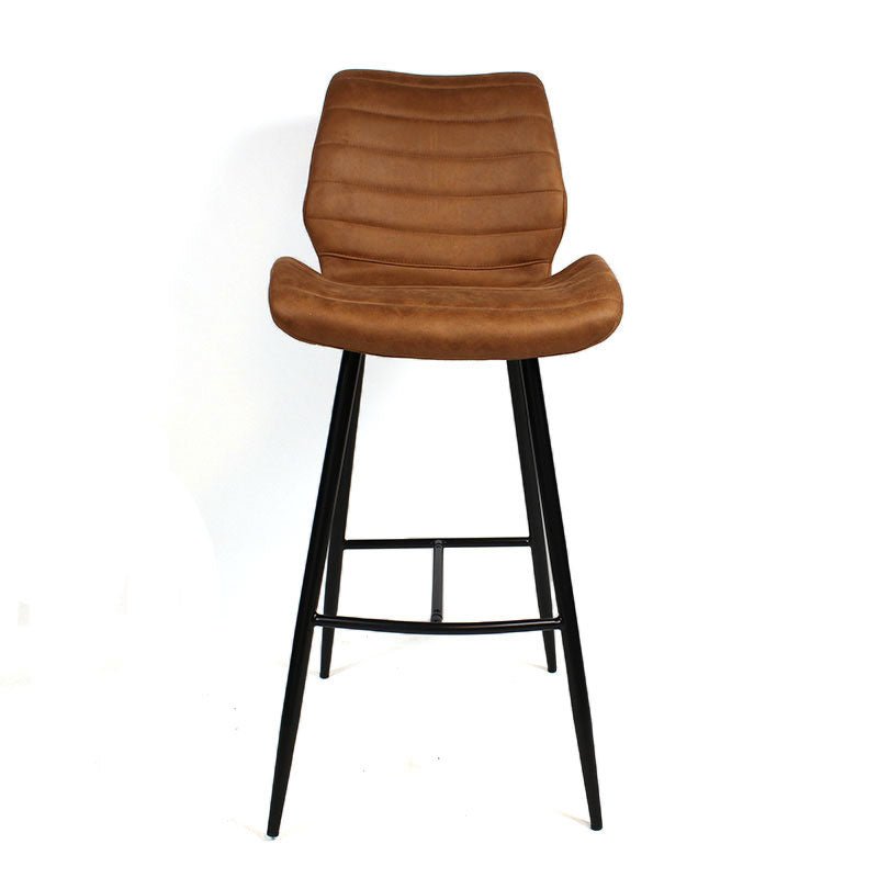 Industrial bar stool Morris cognac 71 cm - image 6