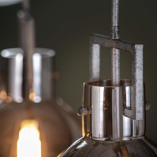 Hanging lamp Marie DH Interior Silver LxWxH 98x47x34 Silver Ambient photo detail