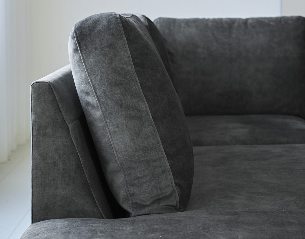 Sofa Gaya DeGeBe Anthracite Fabric Atmospheric photo detail