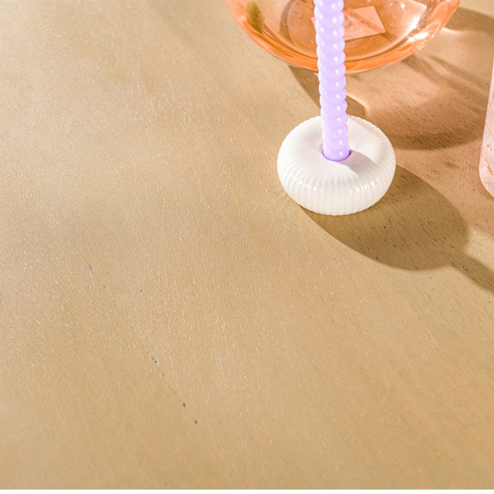 Dining table Miami DH Interior Brown Mango wood Atmospheric photo detail