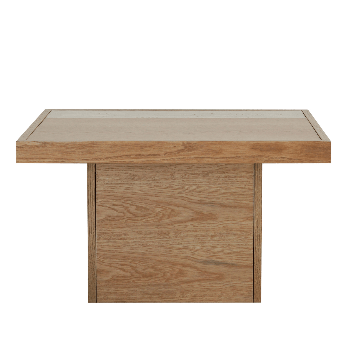 Salontafel Java 70x70 cm blank eiken Eikenlook Eikenfineer