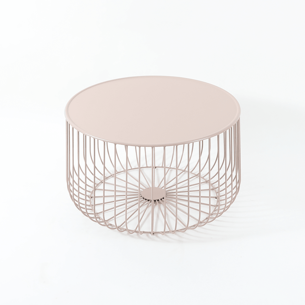 Coffee table Senna metal taupe