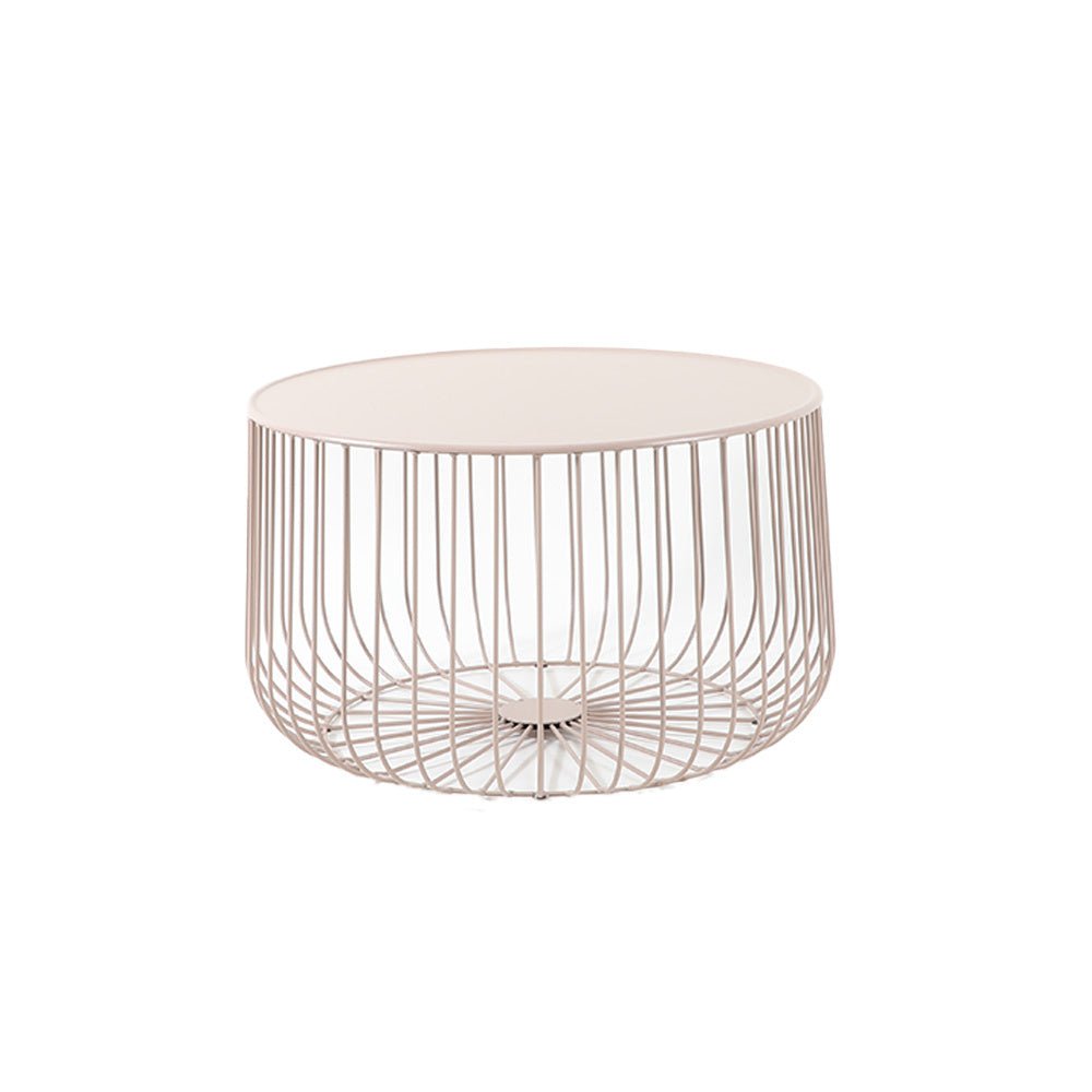 Coffee table Senna metal taupe